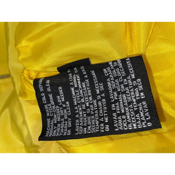 London Fog Women's Rain Coat Parka size L Yellow Preppy Old Money - Picture 11 of 14